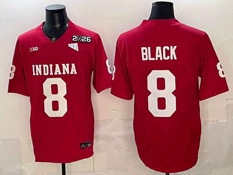 Men 2026 Ohio State Buckeyes #8 Black Red 3th generations Limited NCAA Jersey 010->ncaa teams->NCAA Jersey
